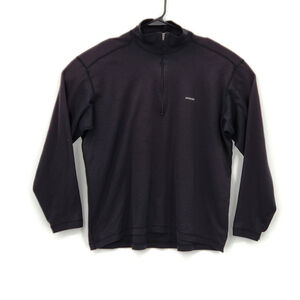 Patagonia Capilene Lightweight 1/4 Zip Pullover Baselayer Men’s Size XL Black